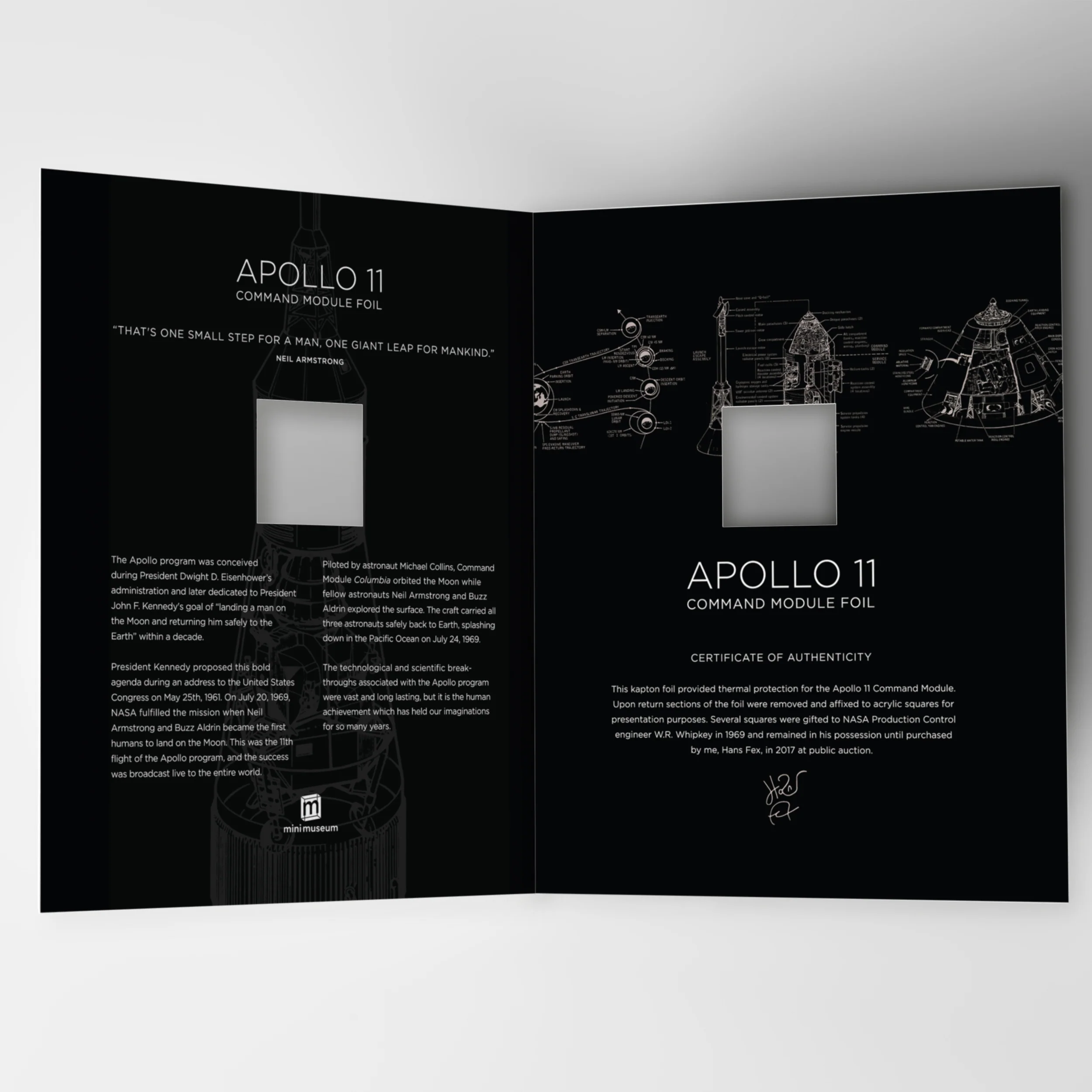 Apollo 11 Command Module Foil - Image 6