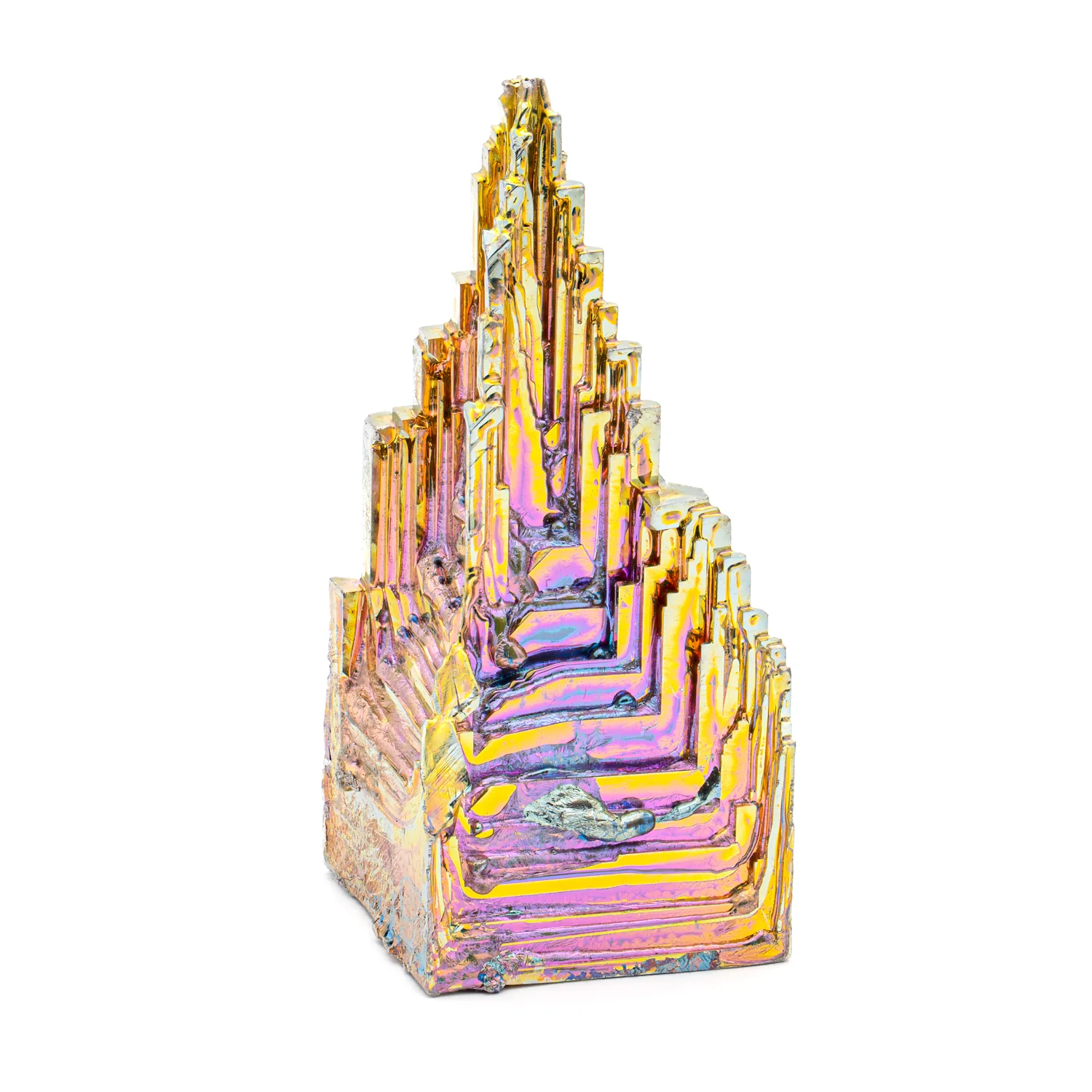 Bismuth Rainbow Crystal Staircase - 2.168" - Image 3