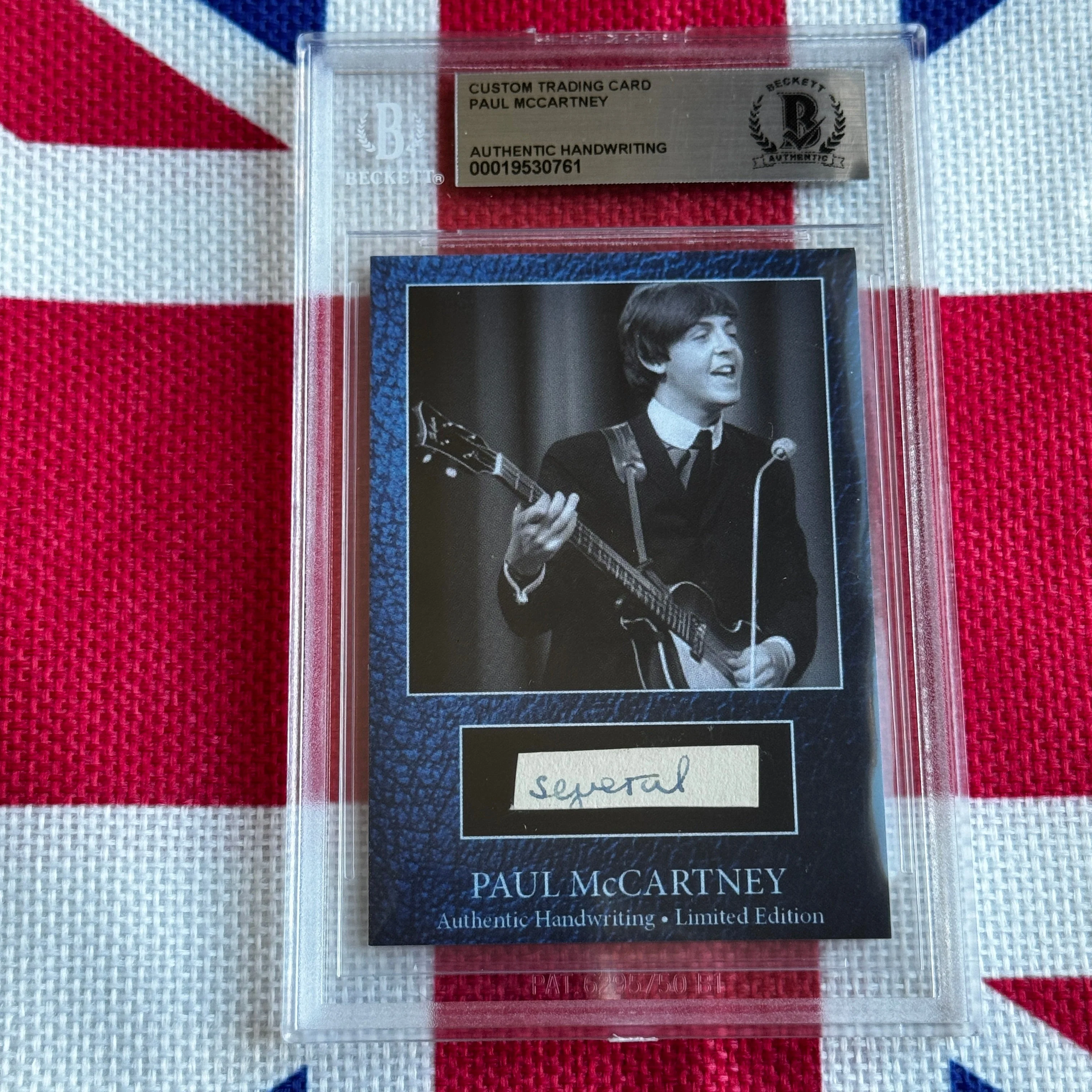 Paul McCartney Beckett Handwriting - Removed From His Highschool Notebook - Image 59