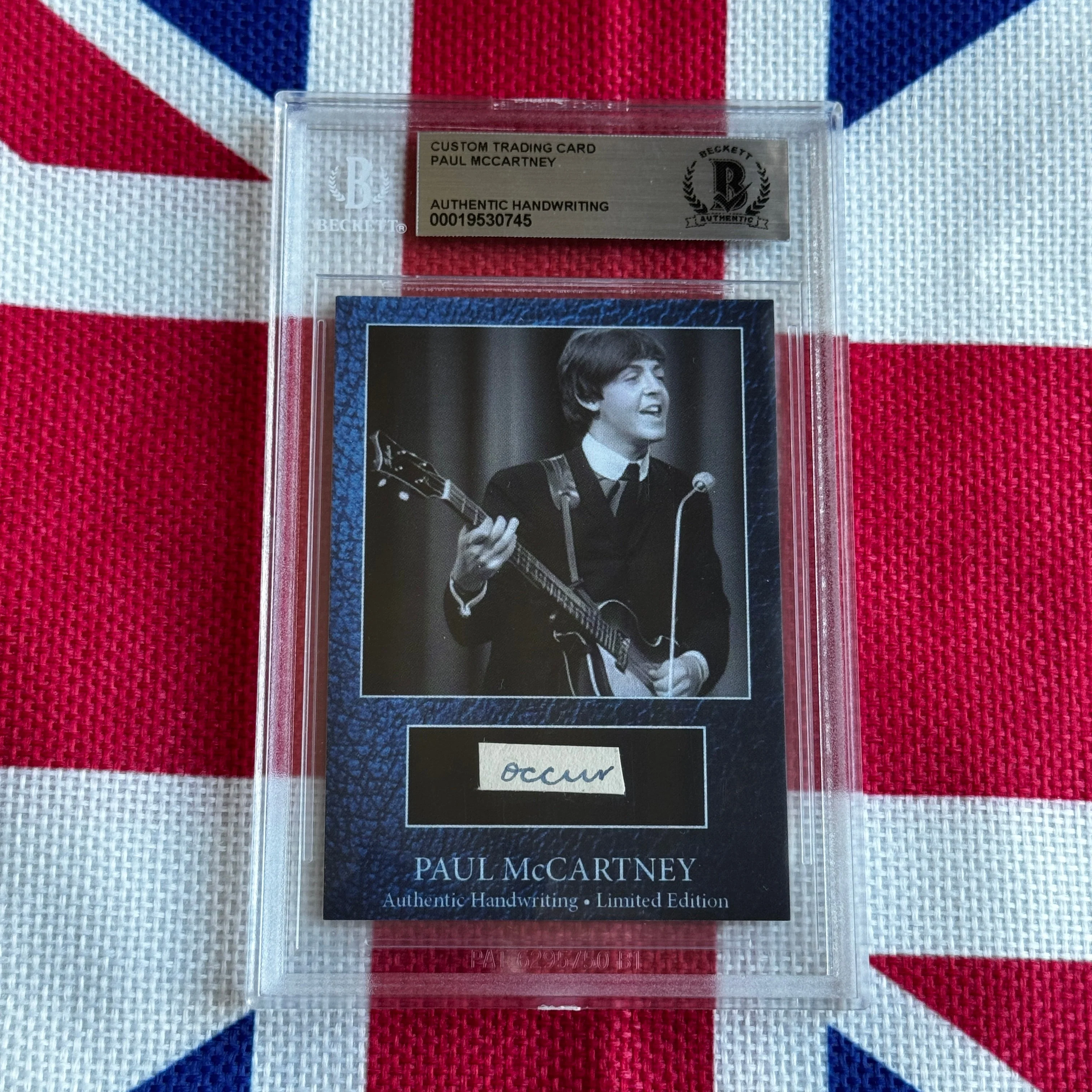 Paul McCartney Beckett Handwriting - Removed From His Highschool Notebook - Image 61