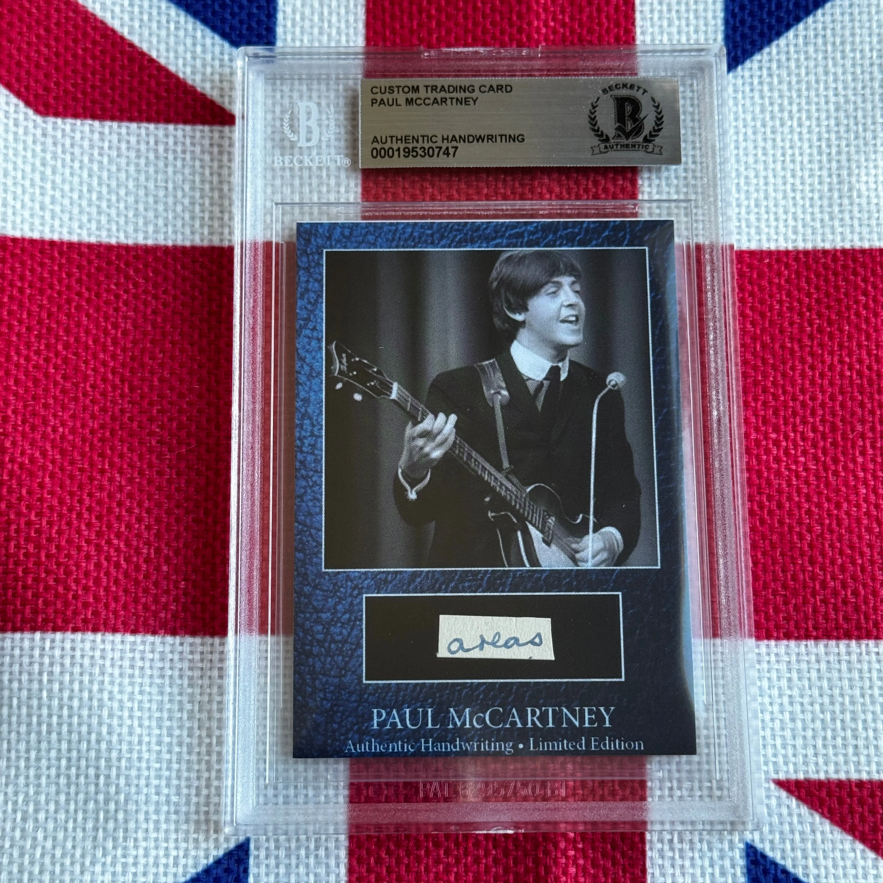 Paul McCartney Beckett Handwriting - Removed From His Highschool Notebook - Image 62