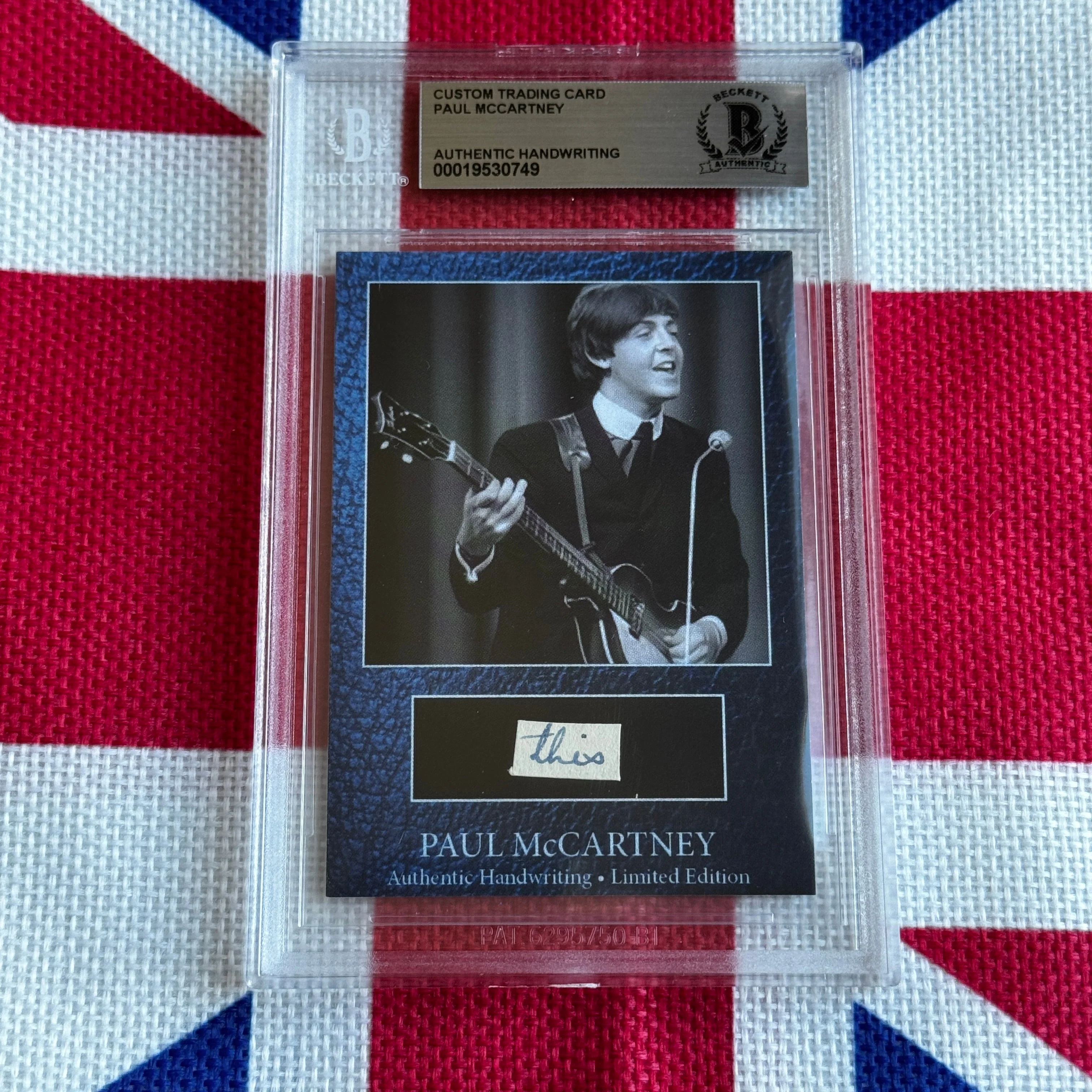 Paul McCartney Beckett Handwriting - Removed From His Highschool Notebook - Image 63