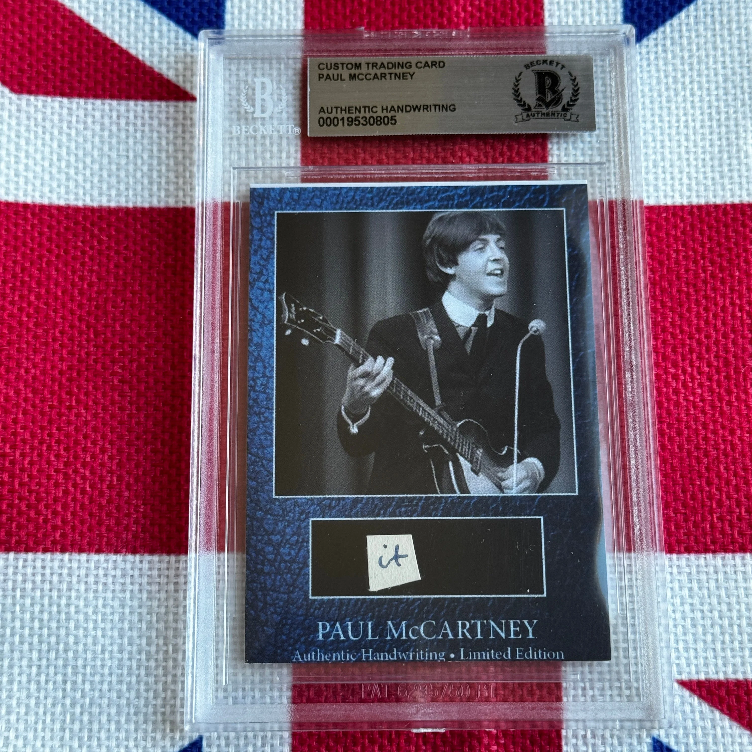 Paul McCartney Beckett Handwriting - Removed From His Highschool Notebook - Image 64