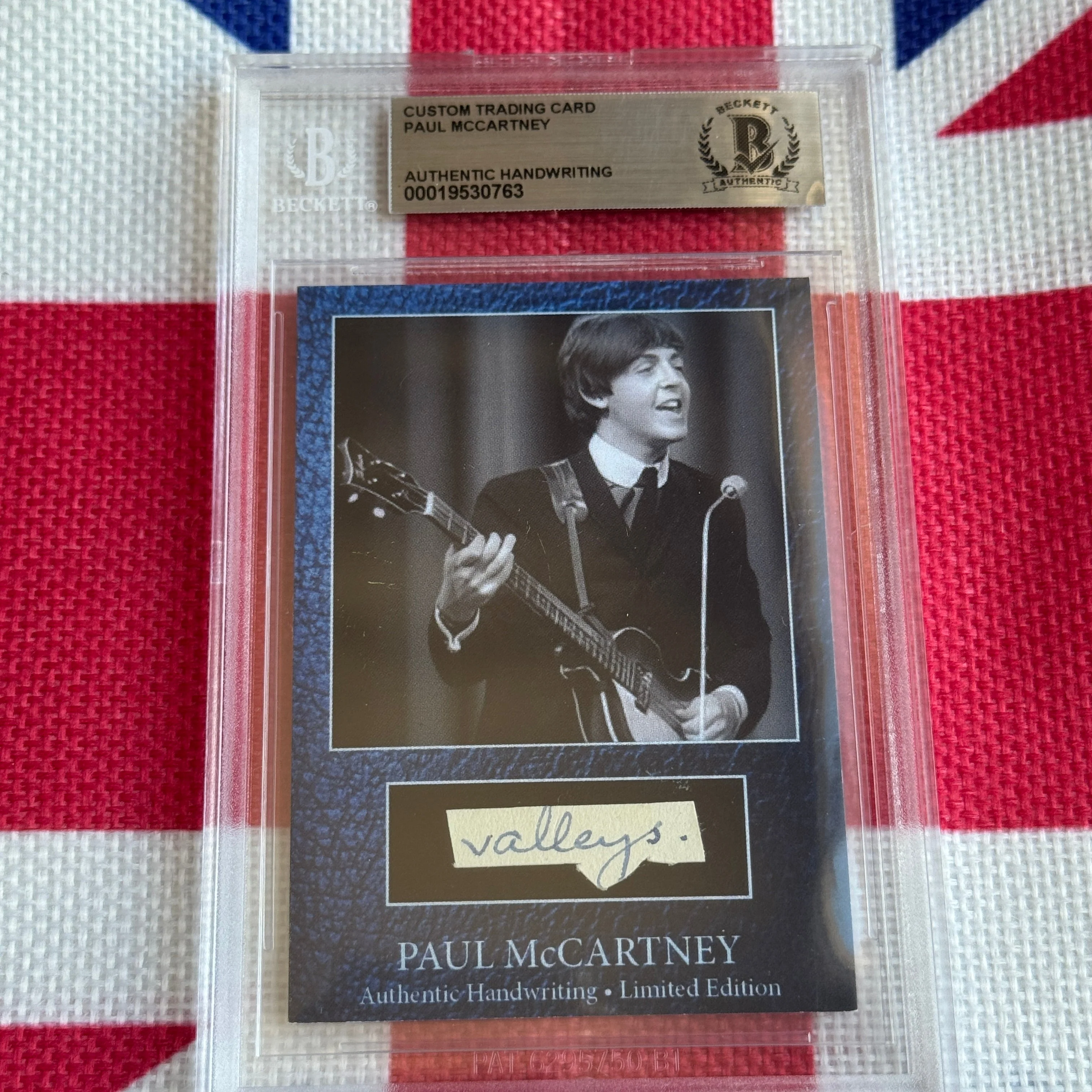 Paul McCartney Beckett Handwriting - Removed From His Highschool Notebook - Image 66