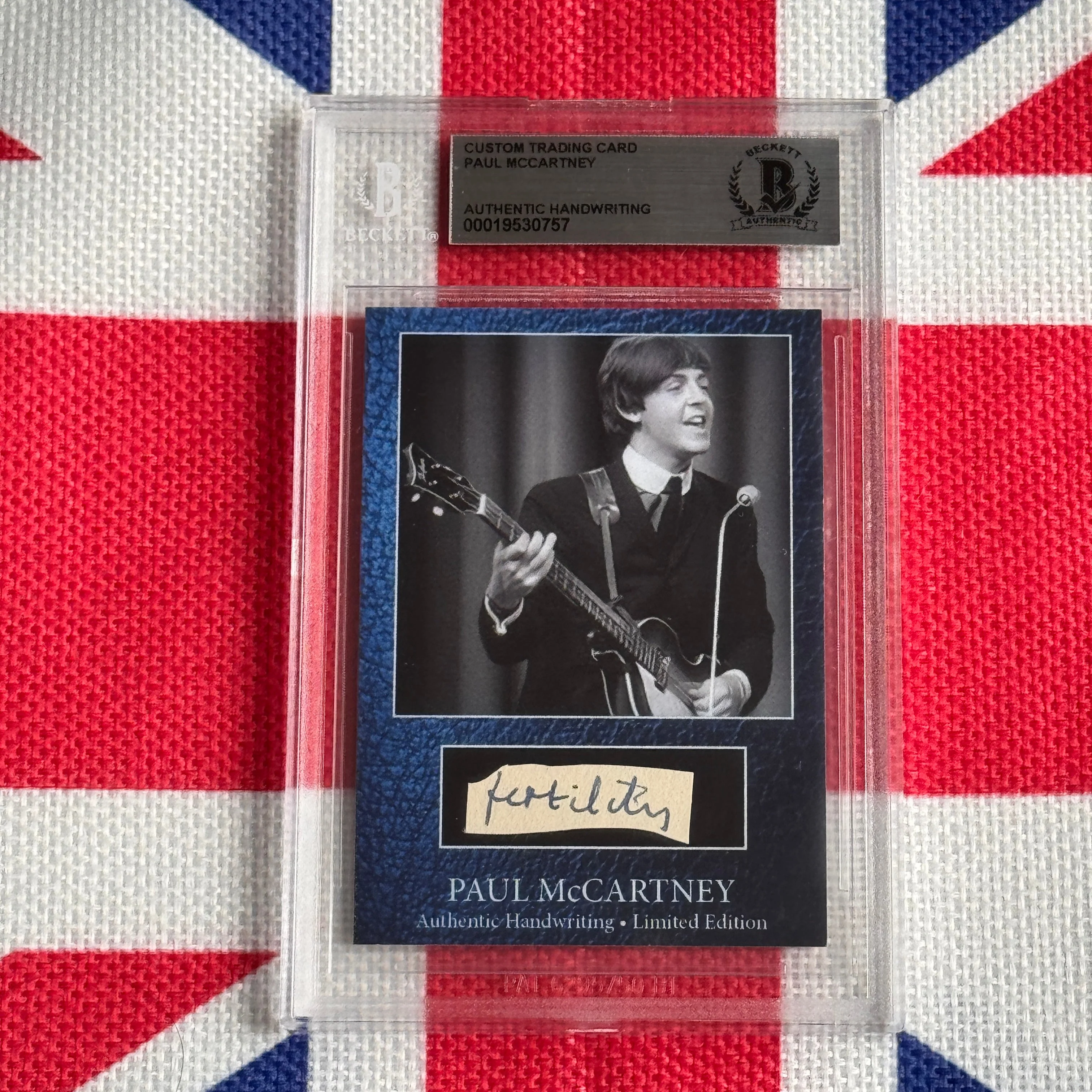 Paul McCartney Beckett Handwriting - Removed From His Highschool Notebook - Image 67