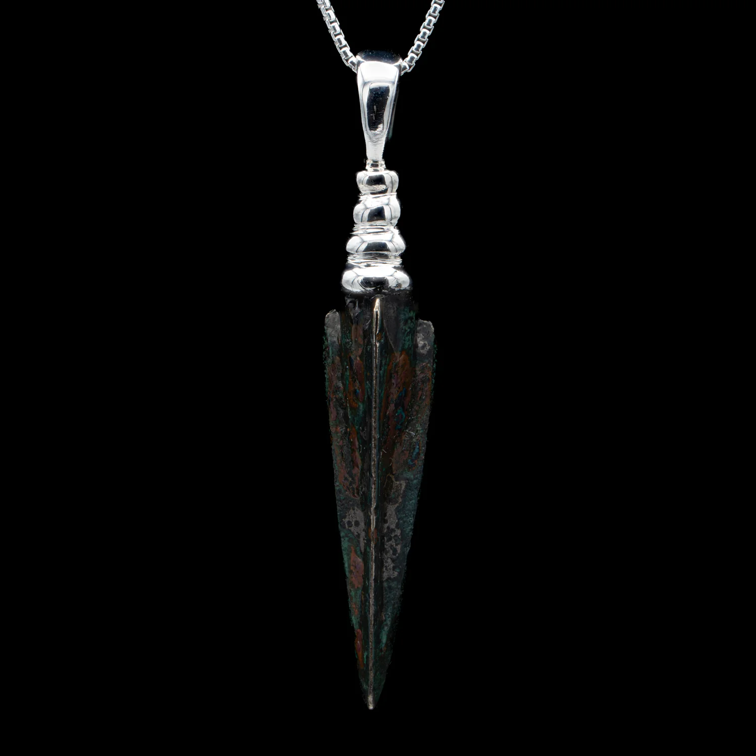 Roman Arrowhead Pendant Necklace