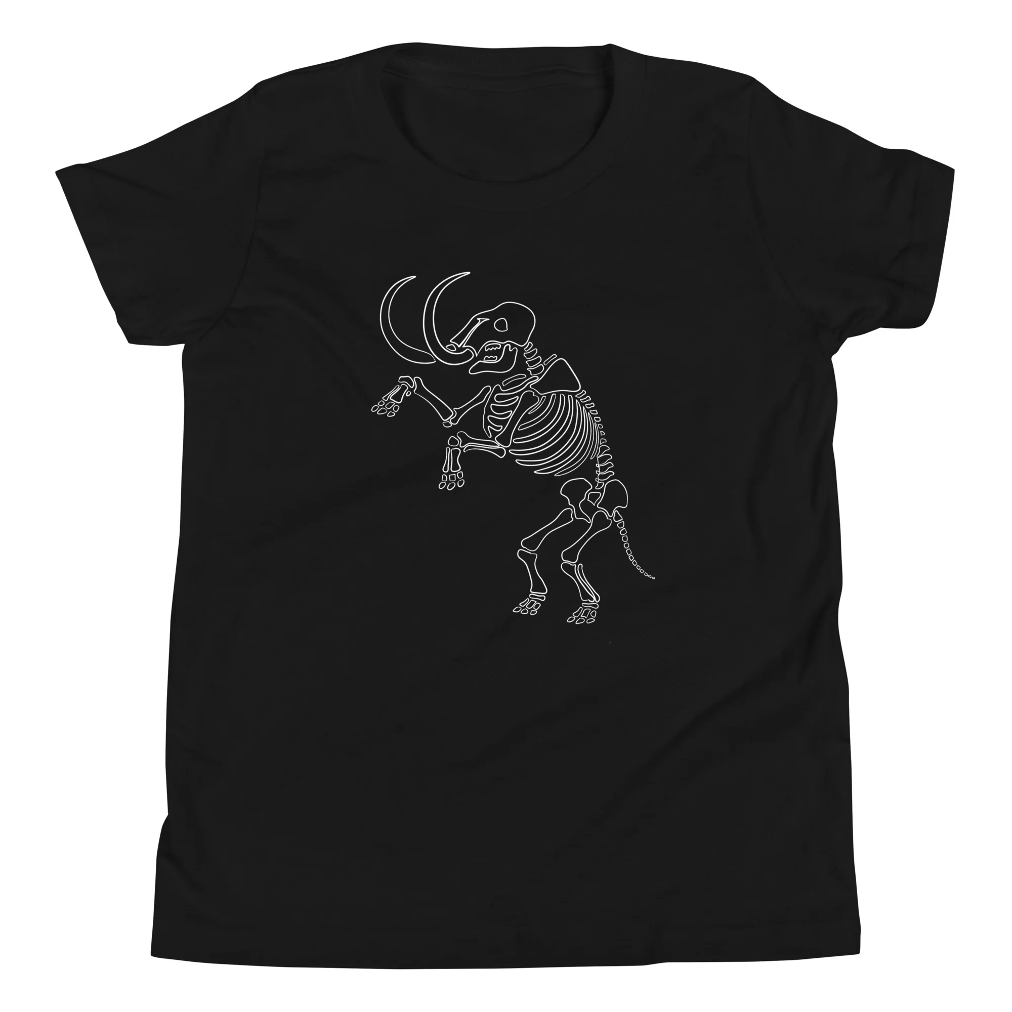 Woolly Mammoth Skeleton Youth T-Shirt